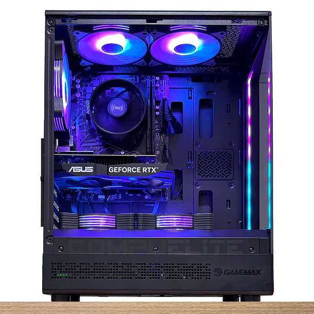 PC Gamer Amd Ryzen 5 5500 6-Core + 16GB DDR4 + RTX 5060 8GB 3