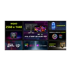 Monitor Gamer MSI MAG 27 2K WQHD 2560x1440, QD OLED, 240hz/0,03ms, 1xDP+2xHDMI, Type-C, 272QP 6