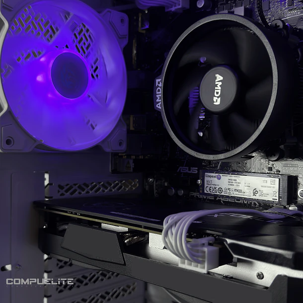 PC Gamer Intel i7 14700F 12-Core + 32GB DDR5 + RTX 5060 Ti 8GB 6