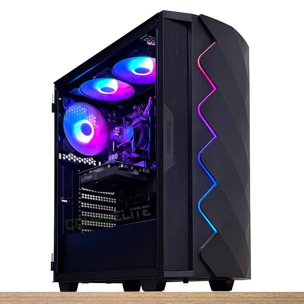 PC Gamer Intel i7 12700F 12-Core + 16GB DDR5 + RX 7600 8GB 1