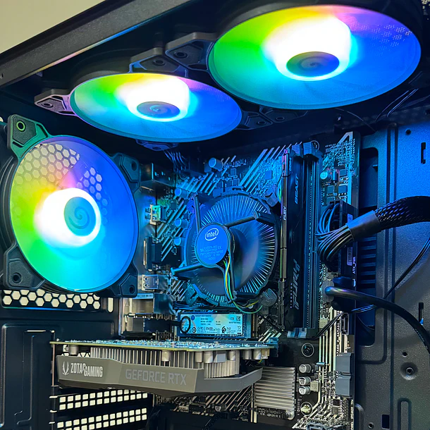 PC Gamer Intel i5 14400F 10-Core + 16GB DDR5 + RX 7600 8GB 5