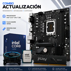 Combo Actualizacion PC Intel Core Ultra 7 265 20-core + Placa H810 + Ram 16GB DDR5