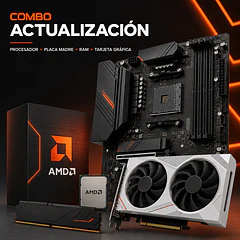 Combo Actualizacion PC AMD Ryzen 5 5500 6-core + Ram 16GB DDR4 + RTX 5060 Ti 8GB
