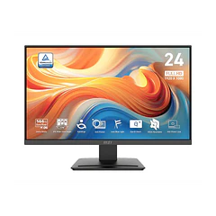 Monitor Gamer MSI PRO 24 Full HD 1920x1080, IPS, 144hz/1ms, HDMI+VGA, MP243L E14