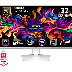 Monitor Gamer MSI MPG 32 4K UHD 3840x2160, QD-OLED, 240Hz/0.03ms, 321URXW