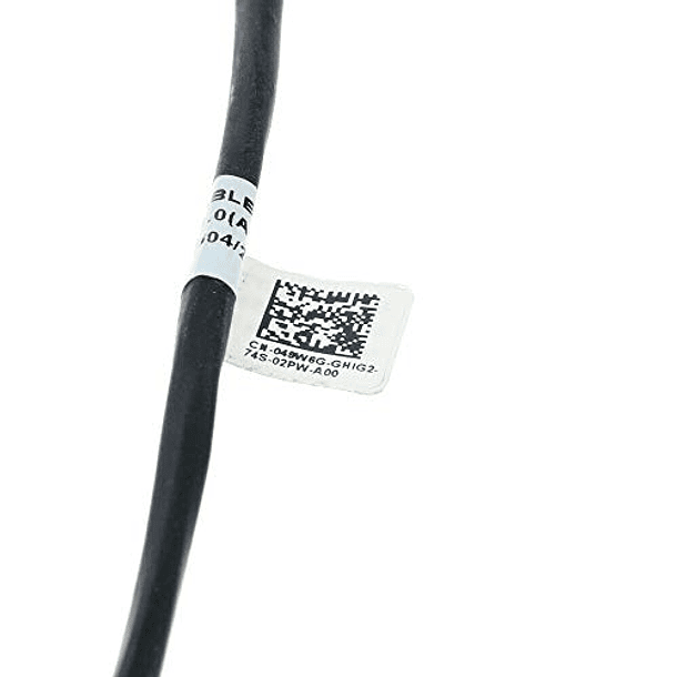 Cable de Alimentación de Repuesto para Portátil Dell Latitude E7270/E7470 - Zahara DC020029500 49W6G 049W6G 3