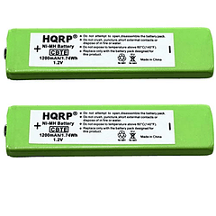 Paquete de 2 Baterías HQRP Compatibles con Sony NC-5WM, NC-6WM, WM-701C, 1-528-231-11, WM-RX707, WM-F100, WM-FX675
