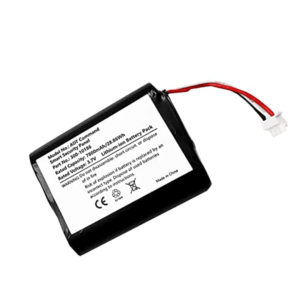Reemplazo de Batería de Iones de Litio para Panel de Seguridad Inteligente Honeywell Pro 7 AI05-2 AIO7-1 AIO7-2 (P/N 300-10186) 2