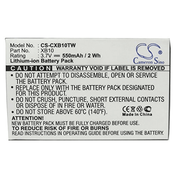Batería Compatible con los Modelos Wristlinx x3x, x2x, x33xif-2, x33xif, x3x-2, xb10, x2x-2, Xact Communication 4