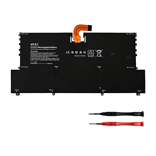 Batería Compatible con HP Spectre 13-V000 13-V014TU 13-V015TU 13-V011DX 13-V111DX 13-V001LA 13-V107NB 13T-V100, Pro 13 G1 Serie, Notebook 844199-850 844199-855 HSTNN-IB7B7 HSTNN-IB7B7 V 38Wh - WINHI S 1