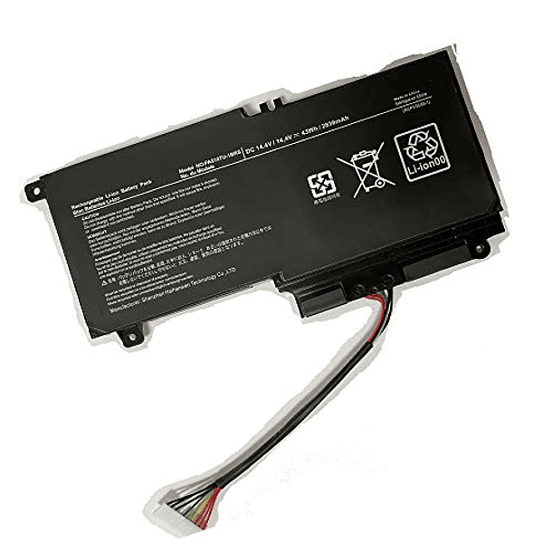 Batería Compatible con Toshiba Satellite L50-A L50D-A L55 L55D L55t L50 S55 P55 L55 S55-A5294 P55 A5312 P000573230 PA5107U-1BRS Pa5107U Pa5107U1Brs 4ICP9/39/65-1 de Powerforlaptop 1