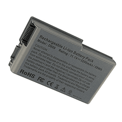 Batería para Dell Latitude D505 D610 D520 D500 D510 D530 - Compatible con P/N C1295 6Y270 3R305 - 6 Celdas 11,1V 5200mAh - 12 Meses de Garantía.