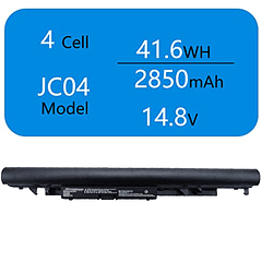 Repuesto de Batería para HP Pavilion 246 250 255 G6 15-BS013DX BS015DX BS070WM BS115DX 17-BS115DX (JC03 JC04 919701-850 919700-850 919682-421 919682-831 TPN-C129 TPN-C130 TPN-W129)