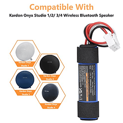 Batería de Repuesto Pickle Power 3500 mAh para Altavoz Bluetooth Harman Kardon Onyx Studio 1, 2, 3 y 4