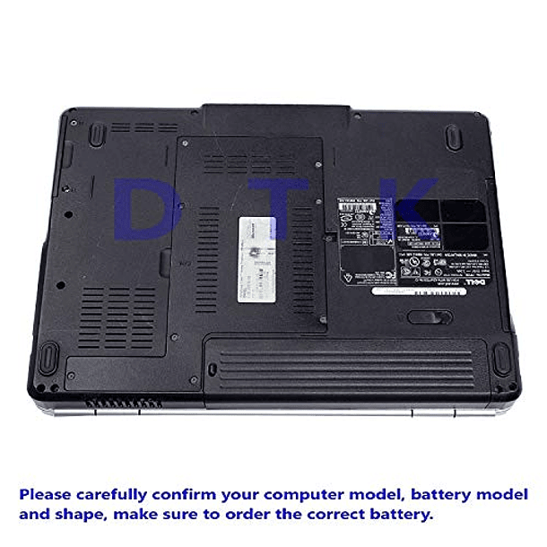 Batería Compatible para Dell Inspiron 1526 1545 1546 1750 Vostro 500 - 6 Celdas 11,1V 5200mAh 4