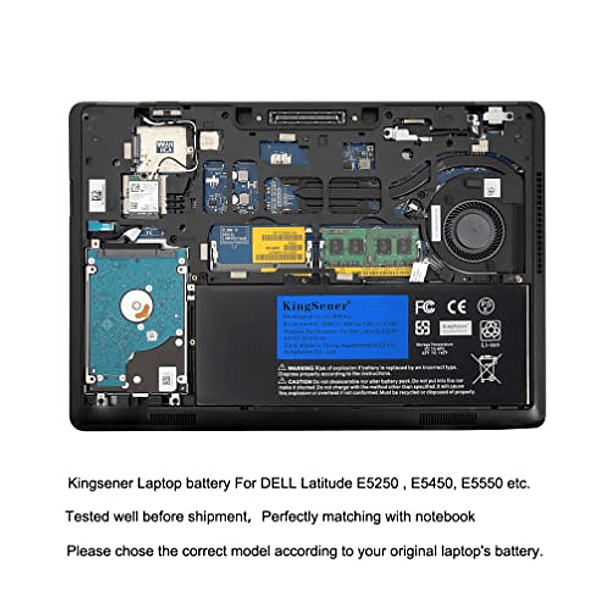 Batería para Notebook Dell Latitude E5450 E5550 E5250 de 15,6