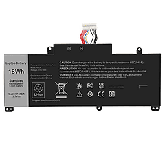 Batería Compatible para DELL Venue 8 Pro 5830 Series Tablet - Futurebatt 74XCR 074XCR X1M2Y 0X1M2Y VXGP6 0VXGP6 3.7V 18Wh/4960mAh