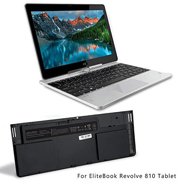Compra de Nueva Batería para HP EliteBook Revolve 810 G1 Tablet, HP EliteBook Revolve 810 Tablet, HSTNN-IB4F OD06XL HSTNN-W91C 698750-171 H6L25AA H6L25UT [6 Celdas 11.1V 7