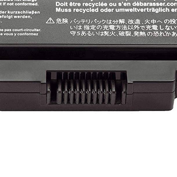 Batería Compatible para Toshiba Satellite C670 C675 L600 L650 L700 L750 - PA3817U-1BAS, PA3818U-1BRS, PA3819U-1BRS, PA3816U-1BAS [10.8V/4400mAh/48Wh] - DR. BATERÍA 2