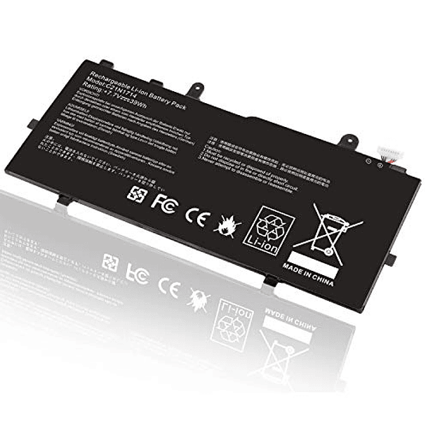 Batería Compatible con ASUS TP401NA J401MA TP401 J401CA C21N1714 0B200-02740000 7.7V-39Wh 1