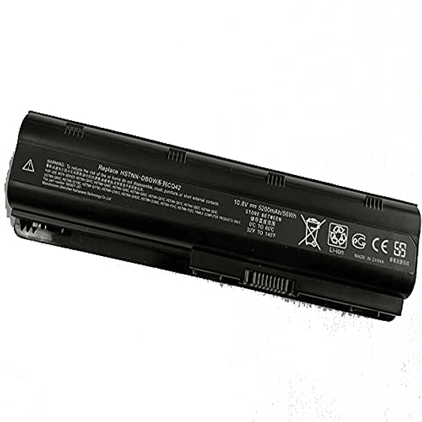Batería de Repuesto Compatible con HP para Portátiles G62, G7, G6, G72, DM4, CQ42, CQ56, CQ57, CQ62, 2000, HSTNN-Q62C, HSTNN-DB, MU09, MU06, 593553-001, 593554-001, 593550-001, 593562-001 1