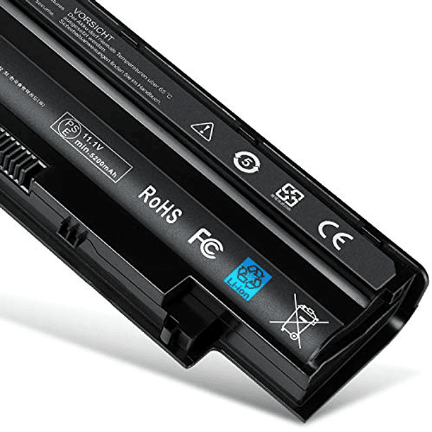 Batería Compatible para Dell Inspiron N7110, N5010, N5110, 3420, 3520, N4050, 9T48V, N5030, N5050, N5040, 4T7JN, N4010, M5040, 13R, 14R, 15R, N4110, N3010, M5110, M4110, M501, M503, 17R5 - 205 mAh (J1 5