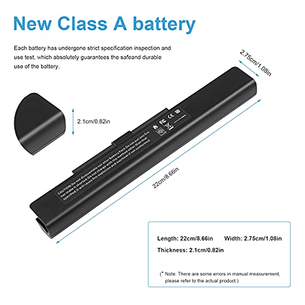 Batería para Portátil Lenovo IdeaPad S210/S210 Touch/S215/S215 Touch Series - Futurebatt L12S3F01/L12C3A01/L12M3A01 11,1V 3INR/19/66 31CR19/66 6