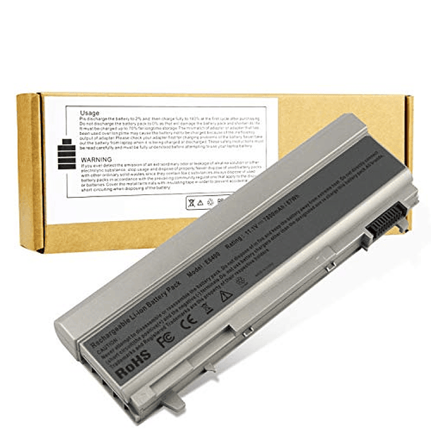 Batería de Alto Rendimiento para Dell Latitude E6400, E6410, E6500, E6510, MP490, 4m529, PT434, KY265, 312-0749, 4N369 y MP303 (9 Celdas) 1