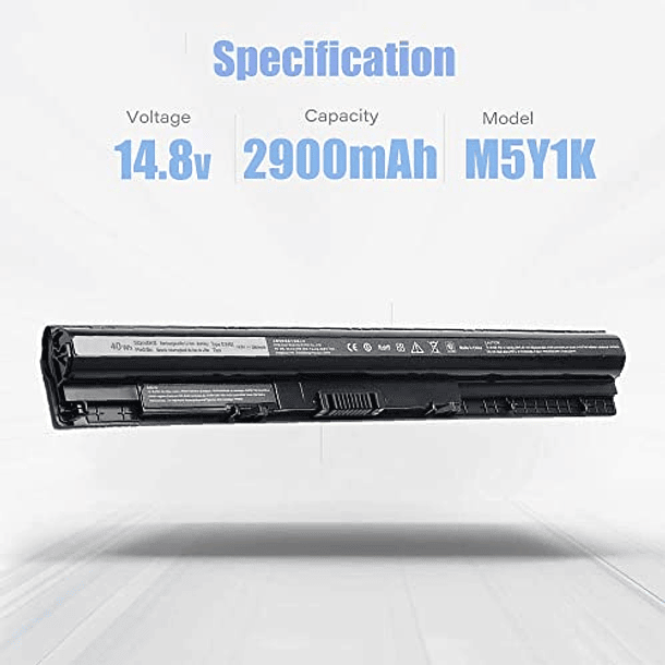 Batería Compatible para Dell Inspiron 15 3000/5000 Series (14.8V 40Wh M5Y1K) 4
