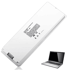 Batería Compatible para Apple MacBook 13" A1181, MA566, MA561, MA254, MB402, MA254B/A, MB062X/A - Color Blanco - TREE.NB A1185