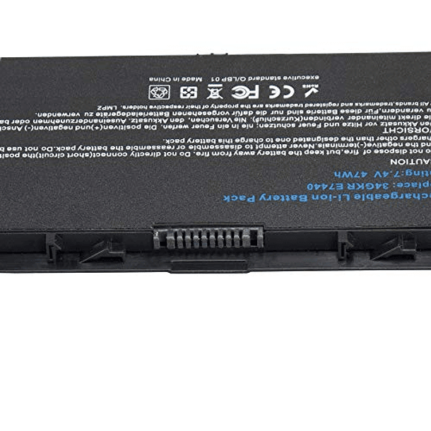 Batería Compatible para HP ProBook 450 G3 455 G3 470 G3 Series - DR. 805294-001 RI04 RI06XL 805047-851 HSTNN-DB7B HSTNN-PB6Q HSTNN-Q94C HSTNN-Q95C HSTNN-Q97C P3G15AA [14,8 V/33 Wh] 2