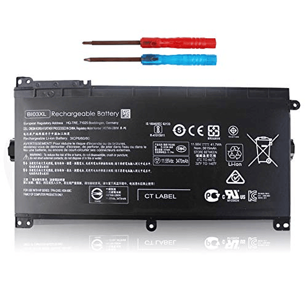 Batería Compatible con HP Stream 14-AX Series, Pavilion X360 13-U M3-U Series y HSTNN-UB 1