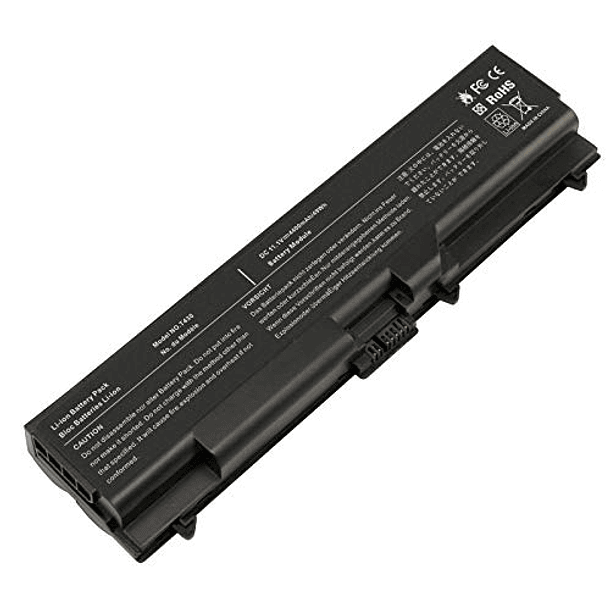 Batería Compatible para Lenovo IBM Thinkpad T430/T430i/T530/T530i/W530/W530i/L430/L530/SL430/SL530 (45N1007/45N1006/0A36303/70+) 1