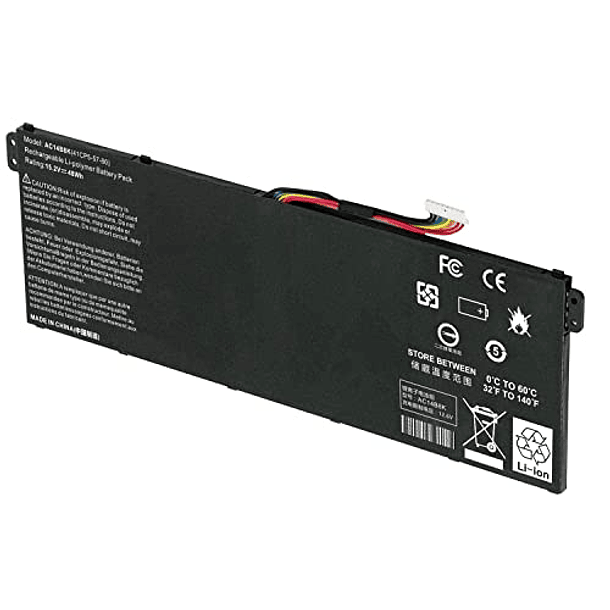 Batería AC14B8K Compatible con Acer CB3-111 V3-371 E3-111 E3-112 ES1-111 ES1-131 ES1-311 ES1-331 ES1-511 ES1-512 ES1-520 ES1-521 ES1-531 ES1-731 E5-771 R3-131T R5-431T R5-471T R7-371T R7-372T 3