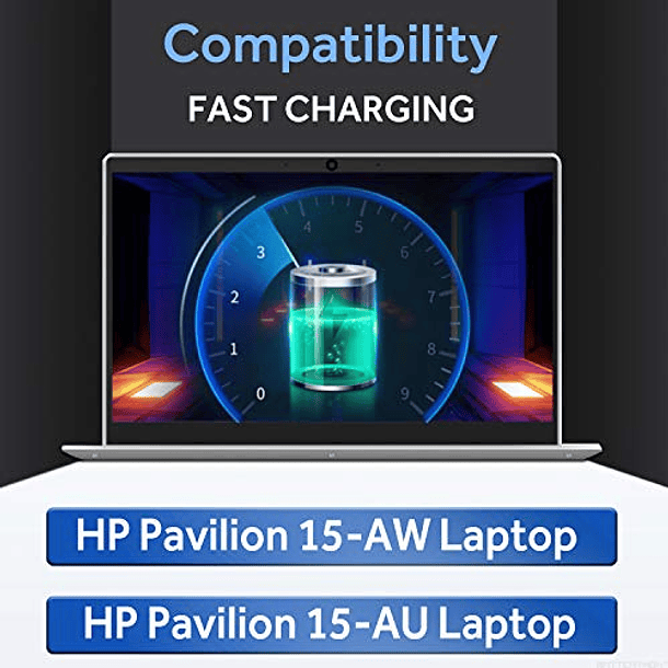 Batería BatteryMon BP02XL para HP Pavilion 15-AU000, 15-au010wm, 15-au018wm, 15-au020wm, 15-au030wm, 15-AW000, 15-aw100, 15-aw002nv, 15-aw007cy, 15-aw010na, 15-aw022nd, 15-aw05305 y 15-aw053r Laptop 3