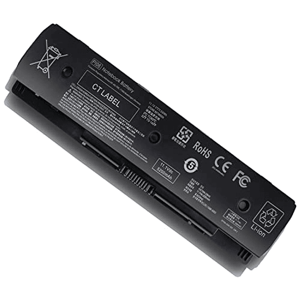 Batería Compatible para HP Envy Pavilion TouchSmart 14 15 17 Series - HSTNN-LB4N HSTNN-LB40 HSTNN-YB4N HSTNN-YB40 PI06 PI09 PI06XL 710416-001 710417-001 1