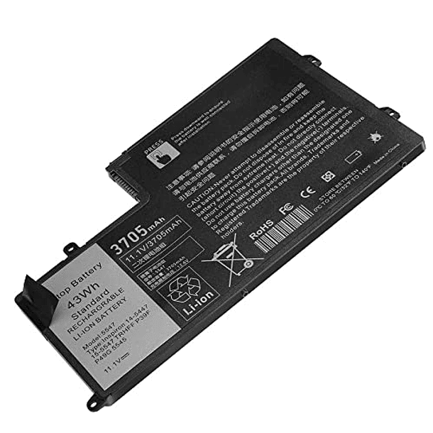 Batería Portátil Compatible con Dell Latitude 14 3450, 15 3550, 15-5000 Series, i5547-3750sLV, N5447, N5547, TRHFF, DL011307-PRR13G01, 1V2F6, 0PD19, P39F 3