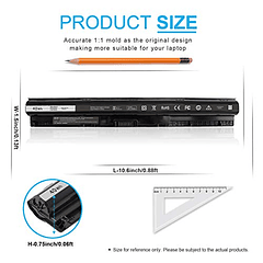 Batería de 14.8V 40Wh M5Y1K para Dell Inspiron 15 3000/5000 Series 5559, 5558, 5555, 5758, 3567, 3551, 3552, 3558, 3565, 14 3451, 3452, 3458, 5458, 17 5755, 5756, 5758, 5759, P51F 453-BBBQ.