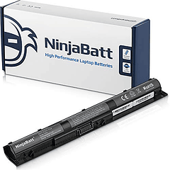 Batería NinjaBatt de Alto Rendimiento para HP 800049-001 K104 800010-421 KI04 KIO4 HSTNN-LB6R 17-G121WM TPN-Q160 TPN-Q158 TPN-159 TPN-Q161 TPN-Q162 HSTNN-DB6T HSTNN-LB6S [4 Celdas/2200mAh/33Wh]