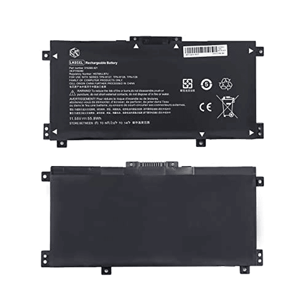 Batería Compatible con HP Envy X360 15m-bp0xx bp1xx 15m-bq0xx bq1xx 15m-bq021dx 15m-cn0xxx 15m-cn1xxx 15m-cn0011dx 15m-cn0012dx 17m-ae0xx 17m-ae0xx 17m-91561dx 4-12364-91364 6