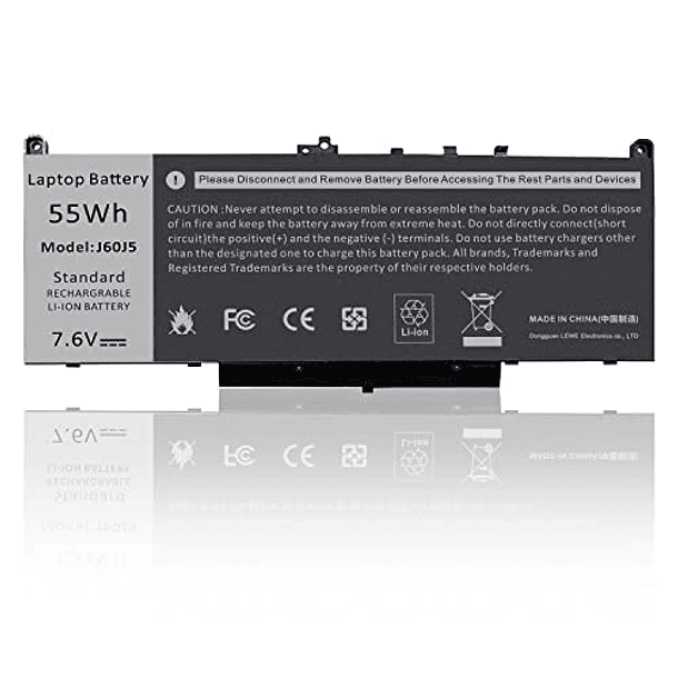 Batería de Iones de Litio para Dell Latitude E7470 E7270 7470 7270 Series Laptop 0MC34Y MC34Y R1V85 242WD GG4FM WYWJ2 1W2Y2 451-BBSX 451-BBSY 451-BBSU P26S001 P61G001 1