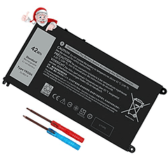 Batería Compatible con Dell Inspiron 2-In-1 3501 5591 5590 5594 5481 5491 5585 5485 3584 3593 3493 VOSTRO 3491 5581 5490 5590 5482 7586 3793 5481 3310 3583 5593 42Wh YRDD6