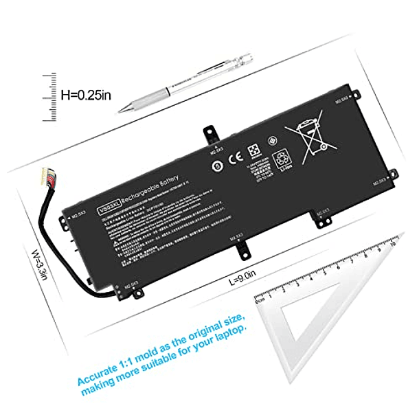 Batería Compatible para HP Envy 15T-AS000 15T-AS100 CTO 15-AS 15-AS133CL X6V56UA 15-AS020NR 15-AS152NR 15-AS043CL 15-AS002LA 15-AS004LA 15-AS014WM HSTNN-161I-5CP4/547 /80 - VS03XL 849313-850 4