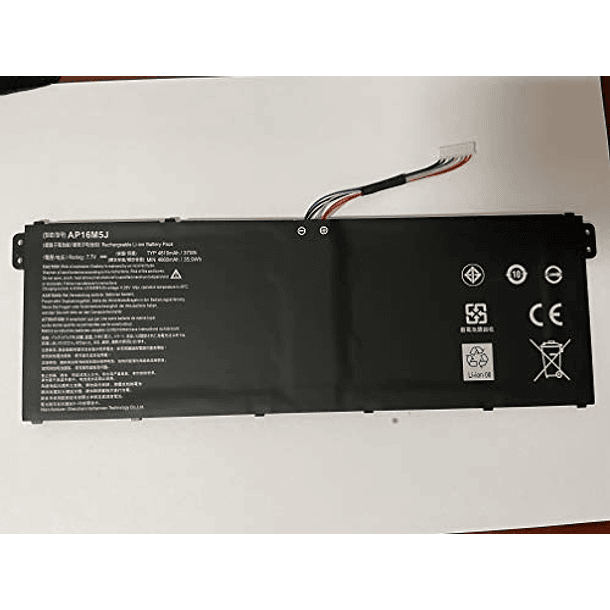 Batería de Repuesto Compatible con Acer Aspire 3 A315-21 Series A315-21-95KF A315-21-95KF-US AP16M5J KT.00205.004 KT00205004 KT.00205.005 KT00205005 2ICP4/80/10 - Powerforlaptop 3