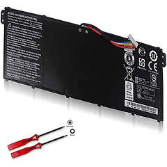 Batería Compatible con Acer Chromebook 11 13 15 CB3-111 CB3-511 CB3-531 CB5-311 CB5-571 C910 C810 N15Q9, Aspire V3-371 V3-111 R5-571T R5-571TG R5-471T, ES1-512 ES1-111 ES1-531 ES1-520, Nitro 5 KT.0040