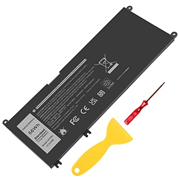 Batería para Dell Inspiron 17 7000, Latitude 13 3380, 14 3490, 15 3590, 3580, G3 3579, 3779, G5 5587, G7 7588, 7773, 7577, 7778, 7779, 7786, 81PF3, 081Vh]PF3, P30E, 5 1