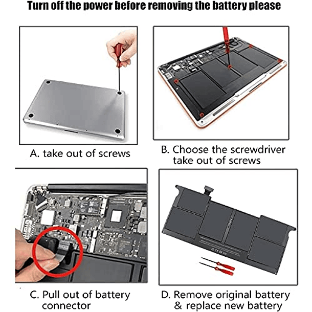 Batería Compatible con MacBook Air 11