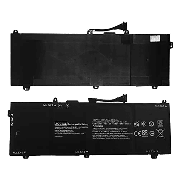 Batería Compatible para HP ZBook Studio G3 G4 Mobile Workstation Series, 15.2V 64Wh (ZO04 ZO06 ZO06XL 808396-421 808450-001 808450-002, HSTNN-CS8C HSTNN-C88C HSTNN-LB6W HSTNN-KB6W) 2