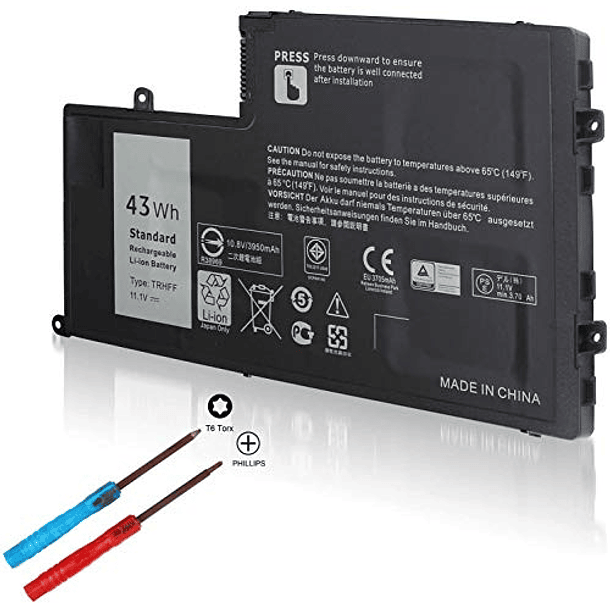 Batería Compatible para Dell Inspiron 5547 N5447 15-5548 14 15 5000 5445 5447 5448, Latitude 14 3450 15 3550 - TRHFF 01V2F 1V2F6 11.1V 43Wh 1