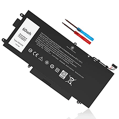 Batería de Repuesto para Portátiles Dell Latitude 7389, 5289, E5289, 7390, L3180 Series 6CYH6, 71TG4, 725KY, N18GG de 7,6V 60Wh